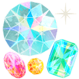宝石のイラスト